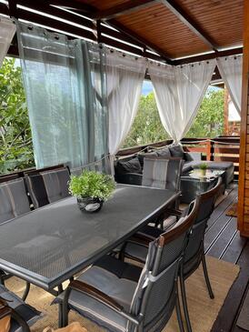 Nyaralóház a tenger mellett Drage, Biograd - 23157