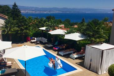 Lejligheder med pool Icici, Opatija - 2316