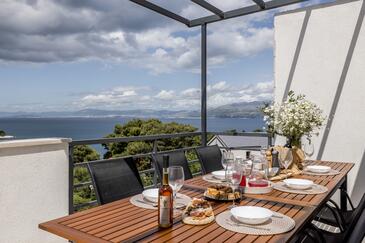 Apartmanok parkolóhellyel Splitska, Brac - 23168