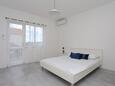 Schlafzimmer 1 Trogir, Schlafzimmer 1 in folgender Unterkunftsart apartment, Klimaanlage vorhanden, Haustiere erlaubt und WiFi.