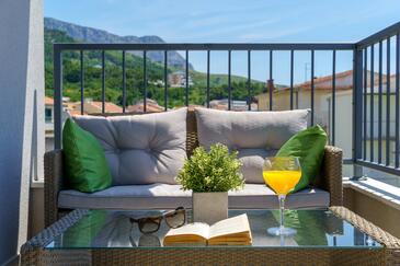 Dvoupokojový apartmán Tučepi, Makarská - Makarska (A-23256-g)
