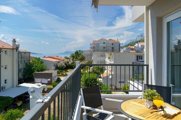 Dvoupokojový apartmán Tučepi, Makarská - Makarska (A-23256-h)
