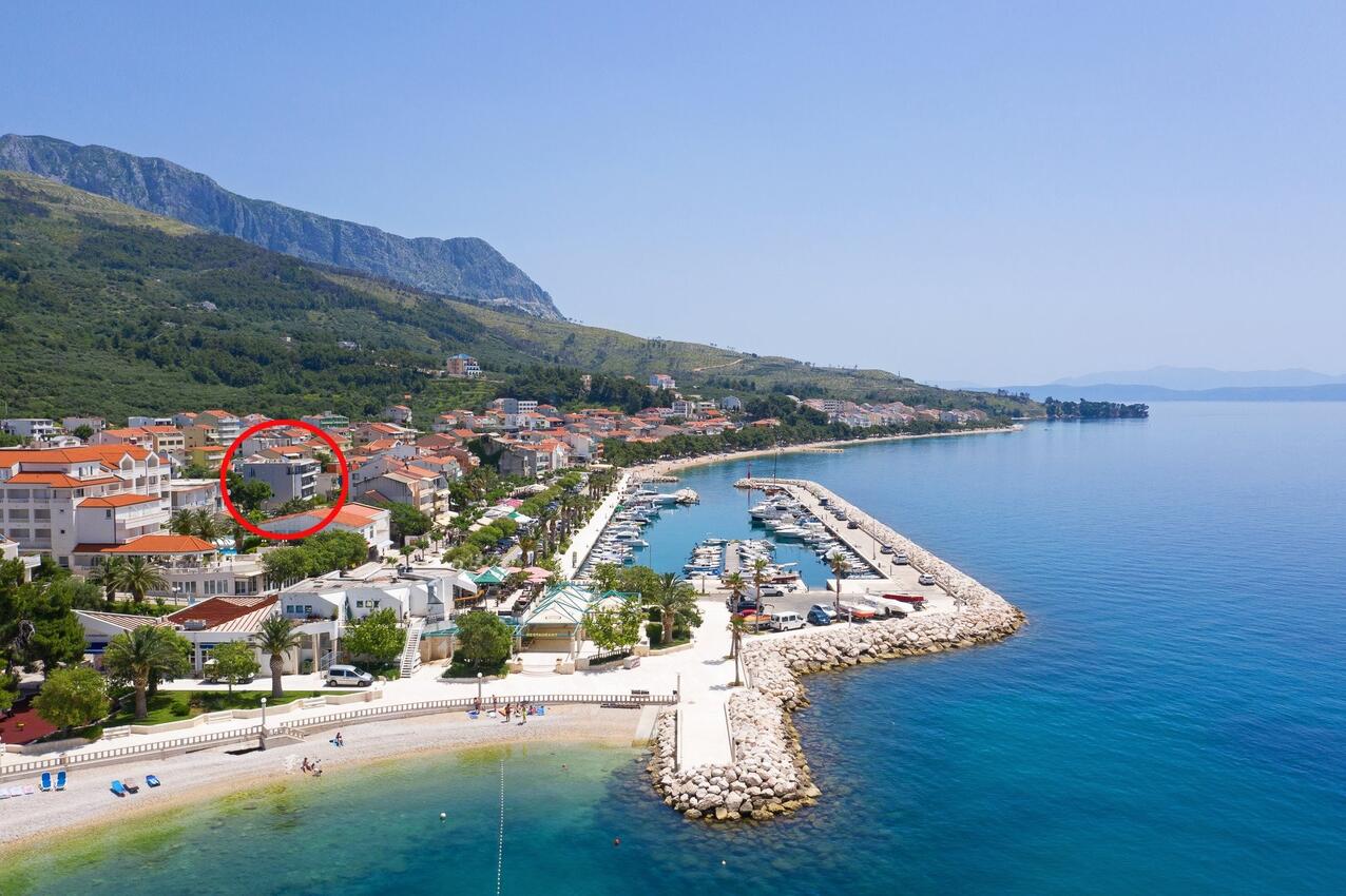 Apartmani uz more Tučepi, Makarska - 23256