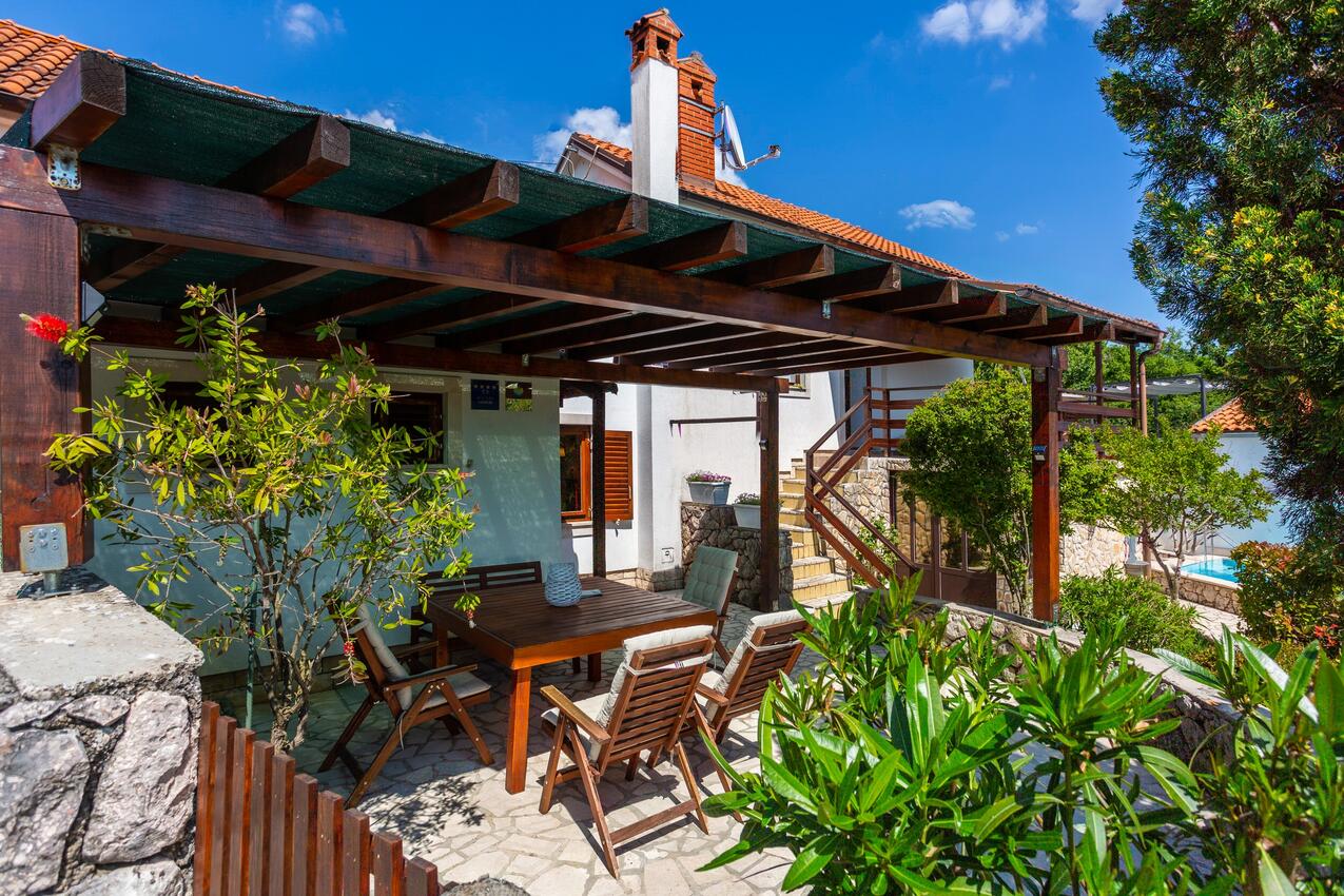 K-23314 - Private accommodation - Family friendly house with a swimming pool Risika, Krk