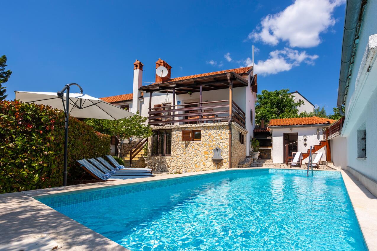 Property - Family friendly house with a swimming pool Risika, Krk