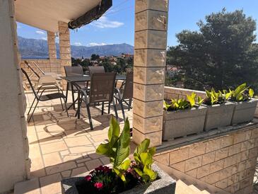 Two bedroom apartment Splitska, Brač (A-23366-a(