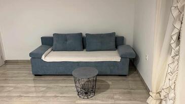 Dnevna soba Vir, Dnevna soba v nastanitvi vrste studio-apartment, dostopna klima in WiFi.