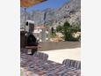 Drašnice, Terrasse dans l’hébergement en type apartment, avec la vue sur la mer et WiFi.