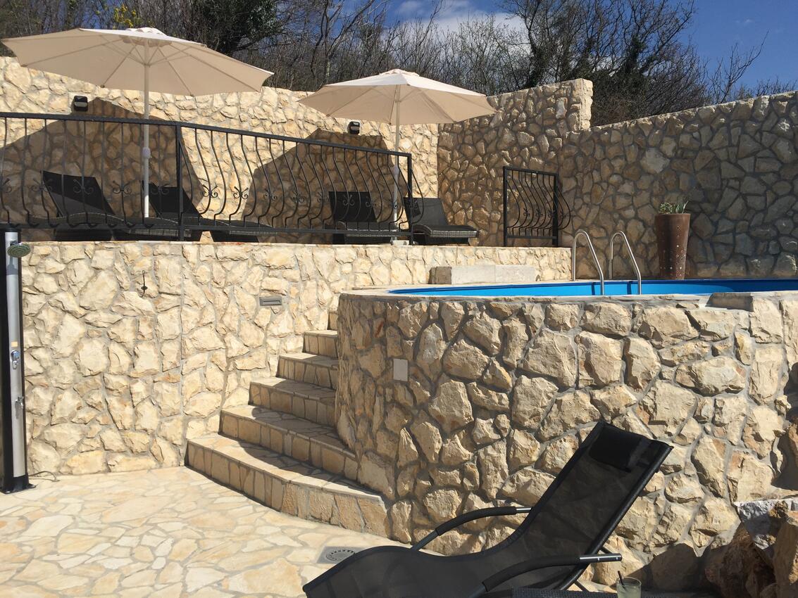 Haus mit Pool für Familien Bribir, Novi Vinodolski - 23474