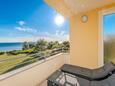 Privlaka, Balcon - vue dans l’hébergement en type apartment, WiFi.