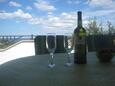 Štinjan, Terrasse dans l’hébergement en type apartment, avec la vue sur la mer et WiFi.