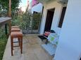 Poreč, Terrace in the studio-apartment, (pet friendly) and WiFi.