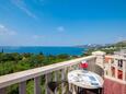 Plat, Terrasse in folgender Unterkunftsart apartment, mit Meerblick und WiFi.