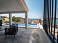 Ražanj, Terrasse dans l’hébergement en type house, avec la vue sur la mer, animaux acceptés et WiFi.