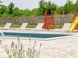 Posedarje, Novigrad, Dvůr 23578 - Ubytování s písčitou pláží.