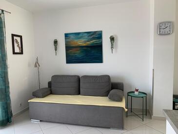 Šparadići, Living room in the apartment, WiFi.