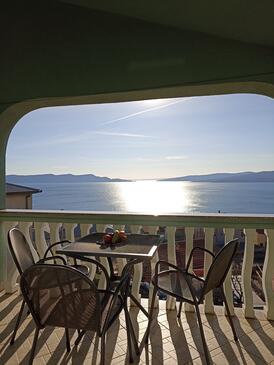 Lejligheder og værelser med pool Senj - 23592