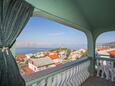 Senj, Terrasse - vue dans l’hébergement en type apartment, animaux acceptés et WiFi.