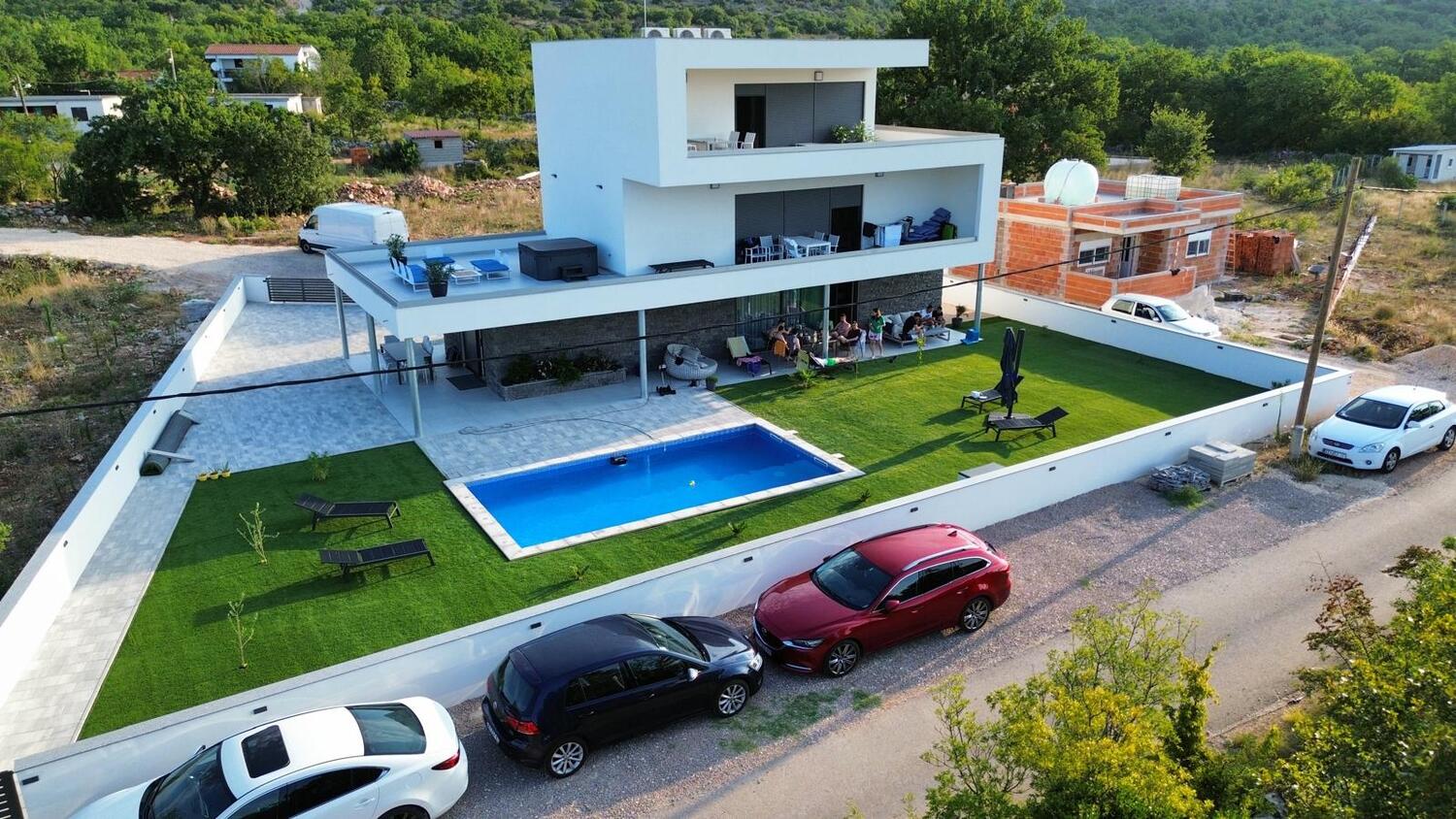 Ferienwohnungen mit Pool Seline, Paklenica - 23594