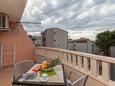 Baška Voda, Balcone nell'alloggi del tipo apartment, Vista sul mare e WiFi.