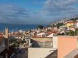 Baška Voda, Balkon - Ausblick in folgender Unterkunftsart apartment, WiFi.