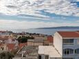 Baška Voda, Balcone - vista nell'alloggi del tipo apartment, WiFi.