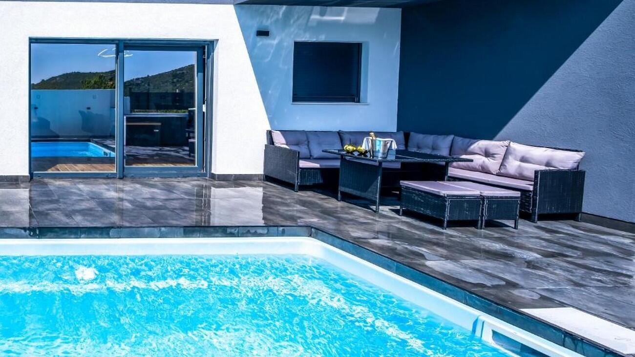Casa con piscina per famiglia Marina, Traù - Trogir - 23644