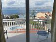 Trpanj, Balcony in the apartment, with a sea view and WiFi.