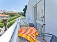 Hvar, Balcony in the apartment, with a sea view and WiFi.