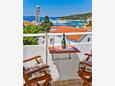 Hvar, Balkon in folgender Unterkunftsart apartment, mit Meerblick und WiFi.