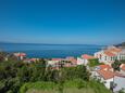 Podgora, Balkon 1 - pohled v ubytování typu apartment, domácí mazlíčci povoleni a WiFi.