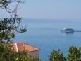 Podgora, Terrasse - Ausblick in folgender Unterkunftsart apartment, Haustiere erlaubt und WiFi.