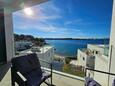 Omišalj, Balcone nell'alloggi del tipo apartment, Vista sul mare e WiFi.