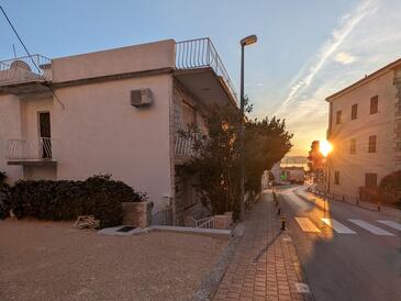 Baška Voda, Makarska, Hébergement 23700 - Chambres avec une plage de galets.
