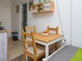 Biograd na Moru, Їдальня в розміщенні типу studio-apartment, WiFi.