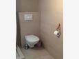 Biograd na Moru, Bathroom in the studio-apartment, WiFi.