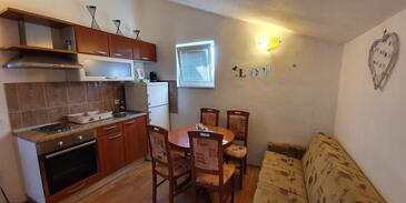 Tisno, Spisestue i overnattingstype studio-apartment, WiFi.