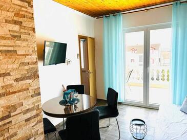 Srima - Vodice, Ebédlő szállásegység típusa apartment, légkondicionálás elérhető és WiFi .