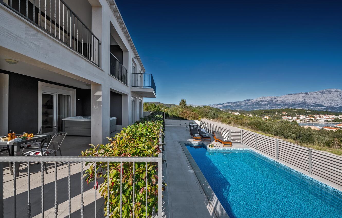 Giardino - Casa con piscina per famiglia Lombarda - Lumbarda, Curzola - Korčula