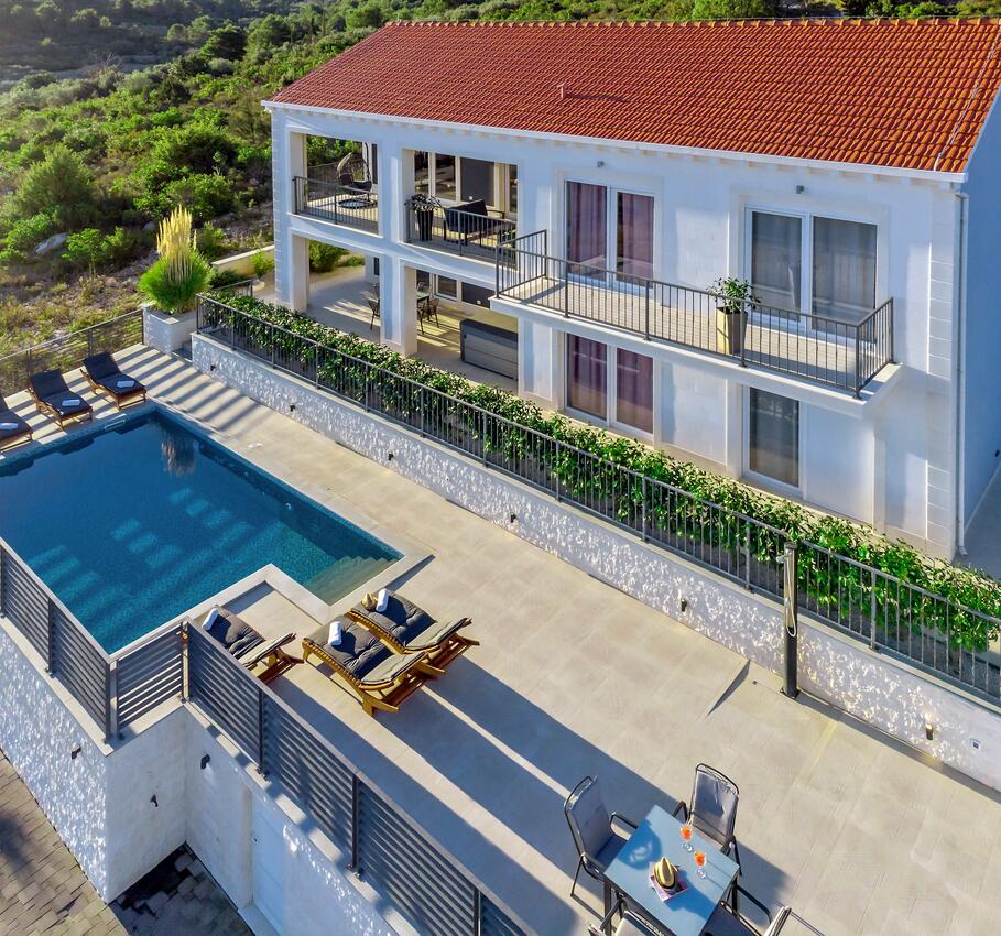 Alloggio - Casa con piscina per famiglia Lombarda - Lumbarda, Curzola - Korčula