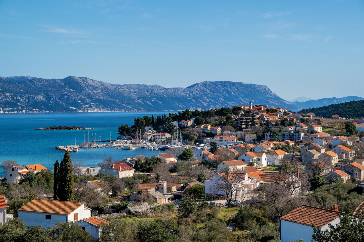 K-23775 - Alloggi privati - Casa con piscina per famiglia Lombarda - Lumbarda, Curzola - Korčula