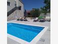 Drage, Biograd, Courtyard 23790 - Apartments in Croatia.