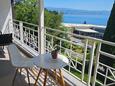 Ičići, Terrace in the apartment, with a sea view, (pet friendly) and WiFi.