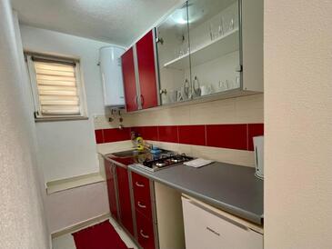 Novalja, Keuken in accommodatietype studio-apartment, WiFi.