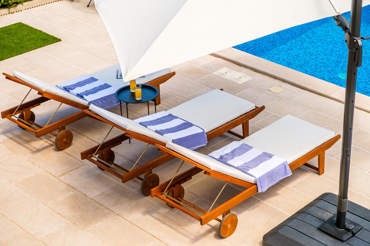 Giardino - Villa di lusso accanto al mare con piscina Splitska, Brazza - Brač