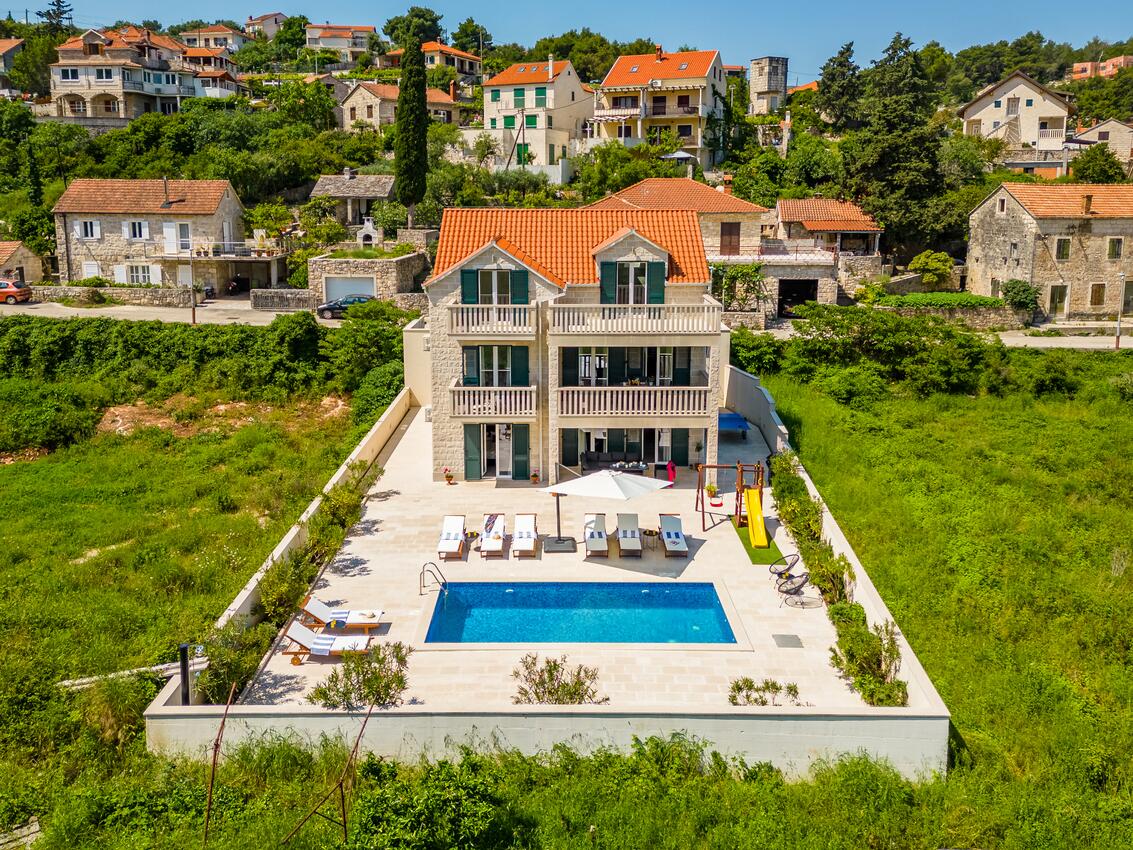 Alloggio - Villa di lusso accanto al mare con piscina Splitska, Brazza - Brač