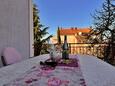 Malinska, Terrace - view in the apartment, (pet friendly) and WiFi.