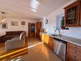 Malinska, Kitchen in the apartment, (pet friendly) and WiFi.