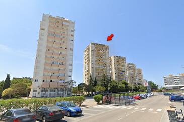 Zadar, Zadar, Propiedad 23874 - Apartamentos con una playa de guijarros.