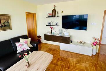 Mali Rat, Obývací pokoj v ubytování typu apartment, WiFi.